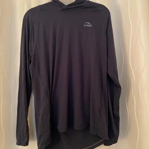 L.L.Bean Long Sleeve Hooded Top